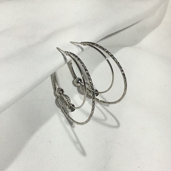 Dual Strung Fashion Hoops (UC3) - Picture 3 of 6